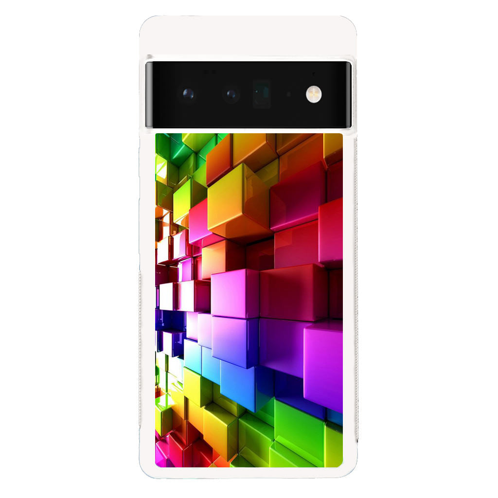 Colorful Cubes Google Pixel 6 Pro Case