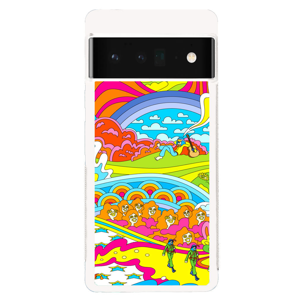 Colorful Doodle Google Pixel 6 Pro Case