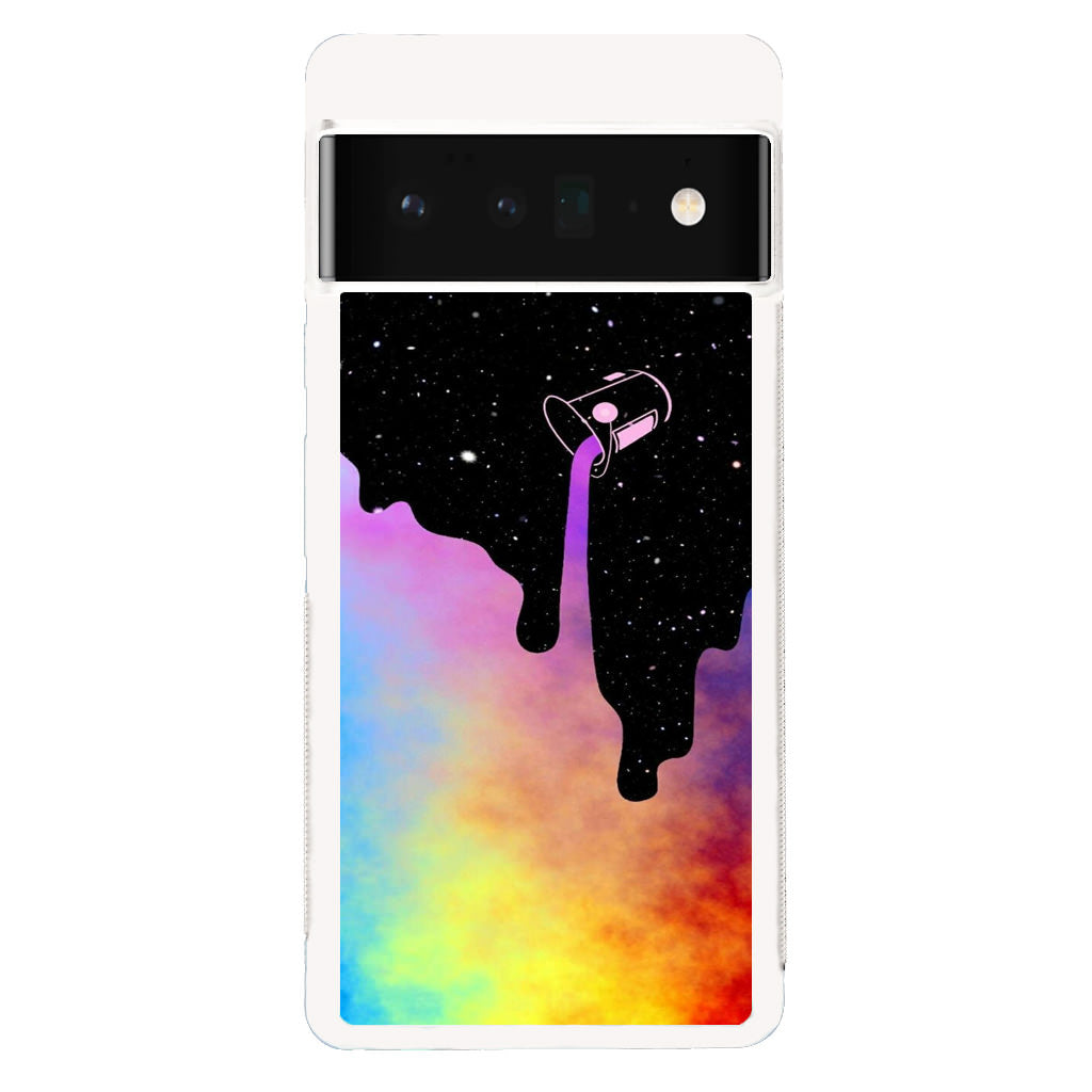 Coloring Galaxy Google Pixel 6 Pro Case