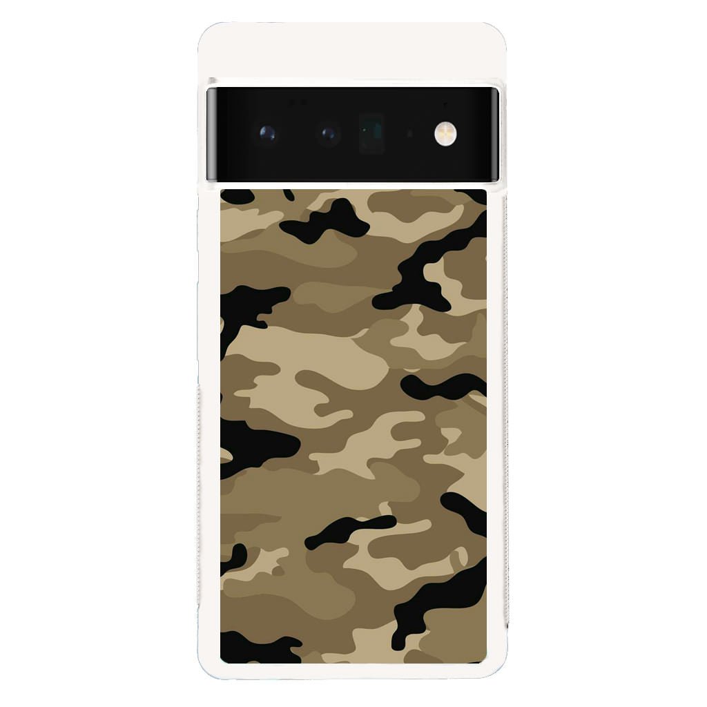 Desert Military Camo Google Pixel 6 Pro Case