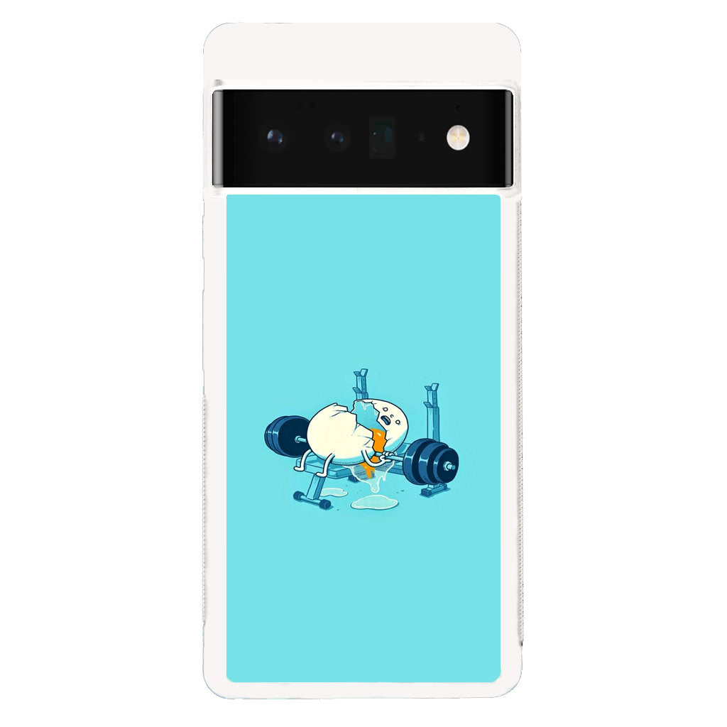 Egg Accident Workout Google Pixel 6 Pro Case