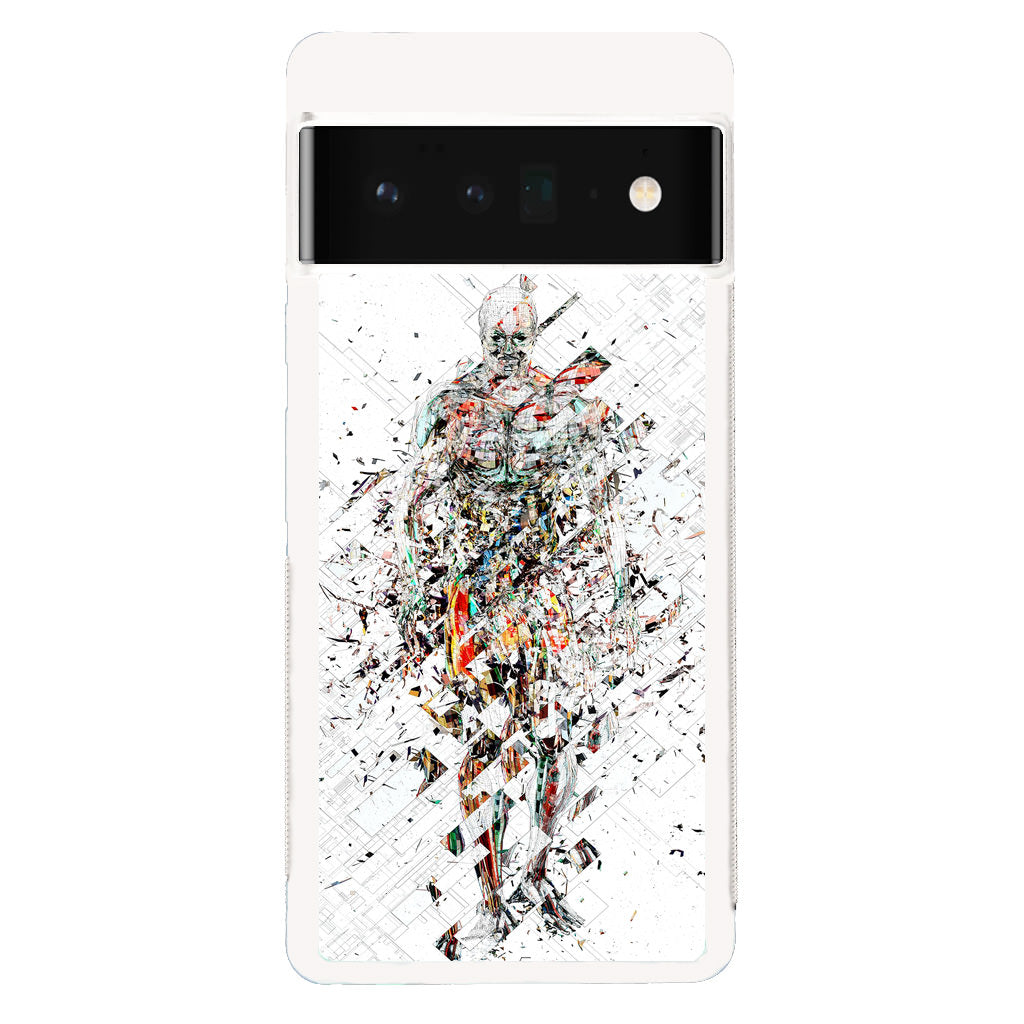 Fragmantacia Art Human Abstract Google Pixel 6 Pro Case