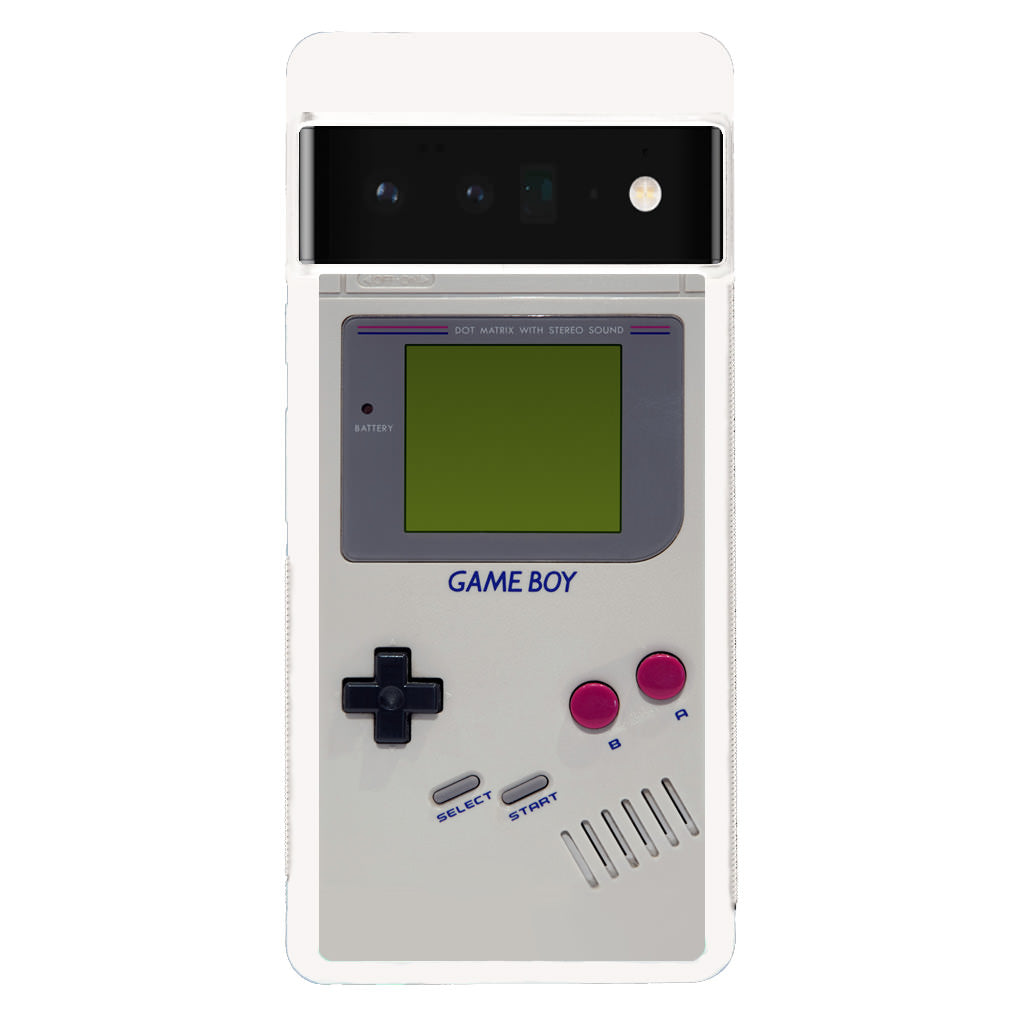 Game Boy Grey Model Google Pixel 6 Pro Case