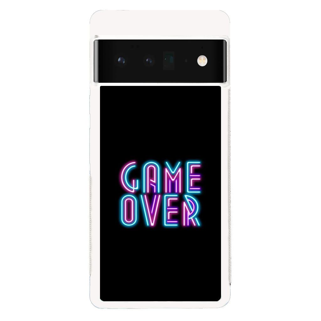 Game Over Neon Google Pixel 6 Pro Case