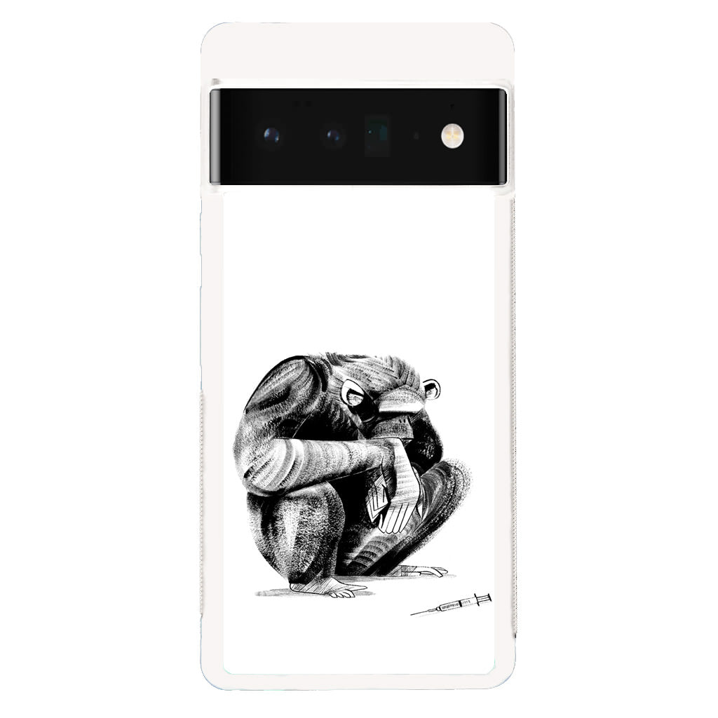 Guinea Chimp Google Pixel 6 Pro Case