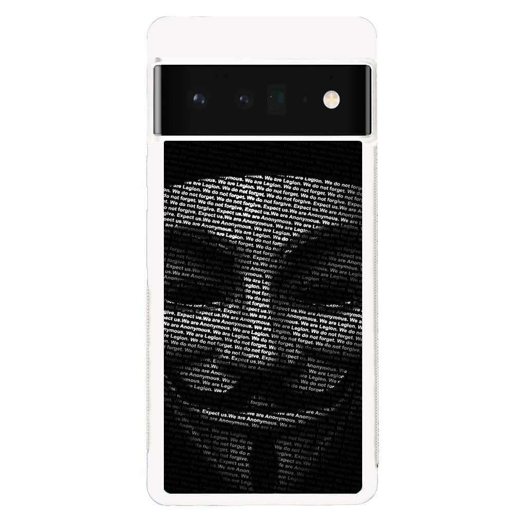 Guy Fawkes Mask Anonymous Google Pixel 6 Pro Case