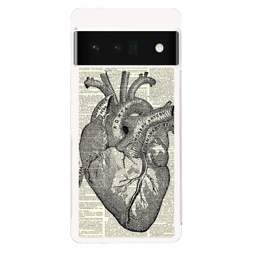 Heart Book Art Google Pixel 6 Pro Case