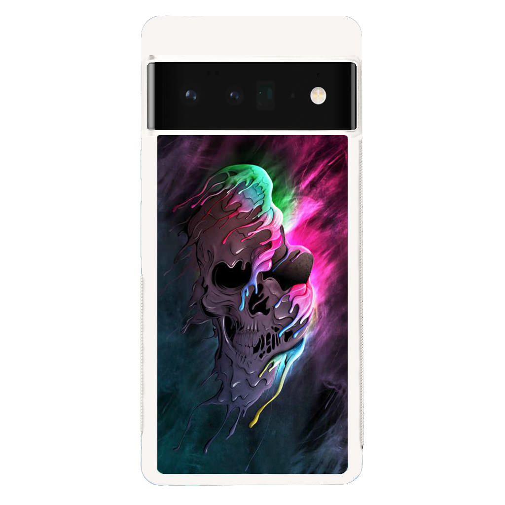 Melted Skull Google Pixel 6 Pro Case