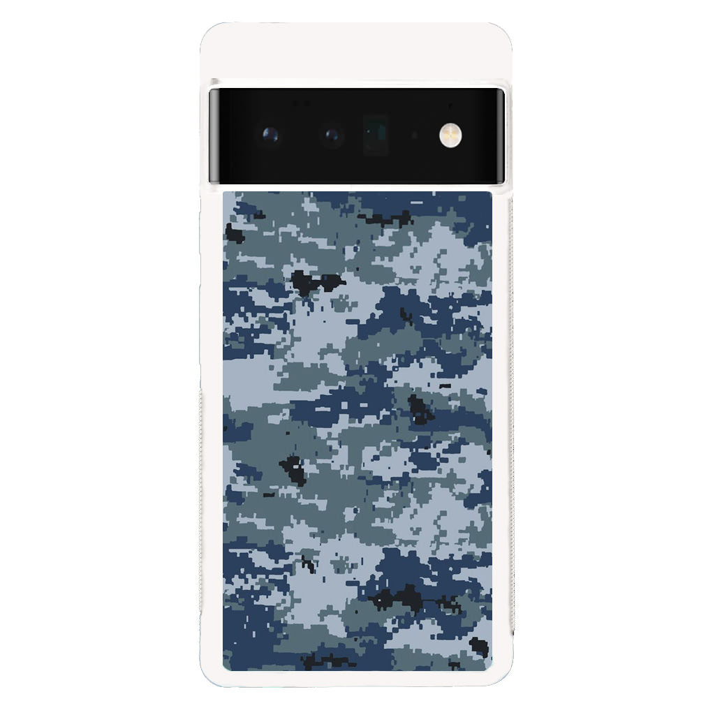 Navy Camo Google Pixel 6 Pro Case