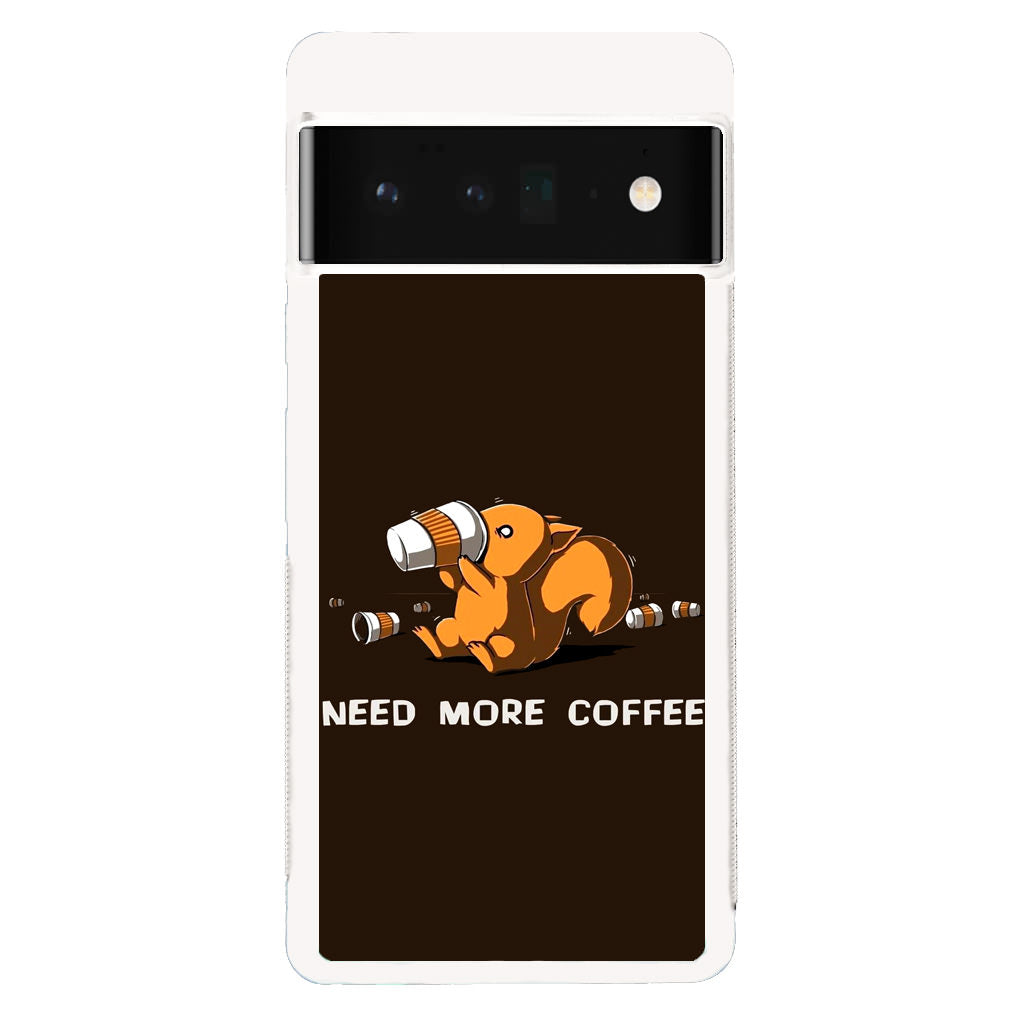 Need More Coffee Programmer Story Google Pixel 6 Pro Case