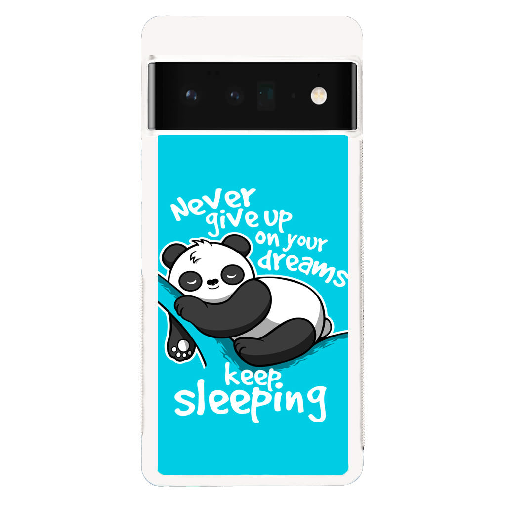 Panda Keep Sleeping Google Pixel 6 Pro Case