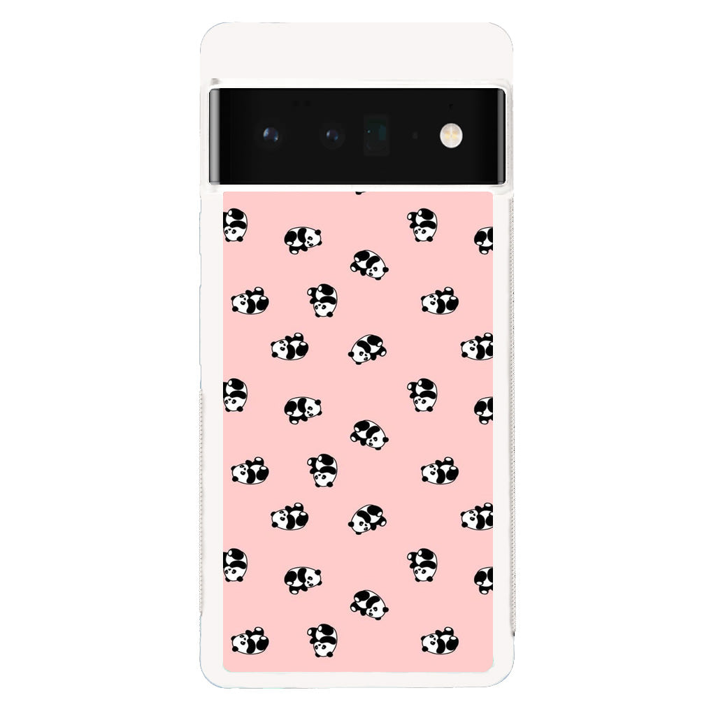 Pandas Pattern Google Pixel 6 Pro Case