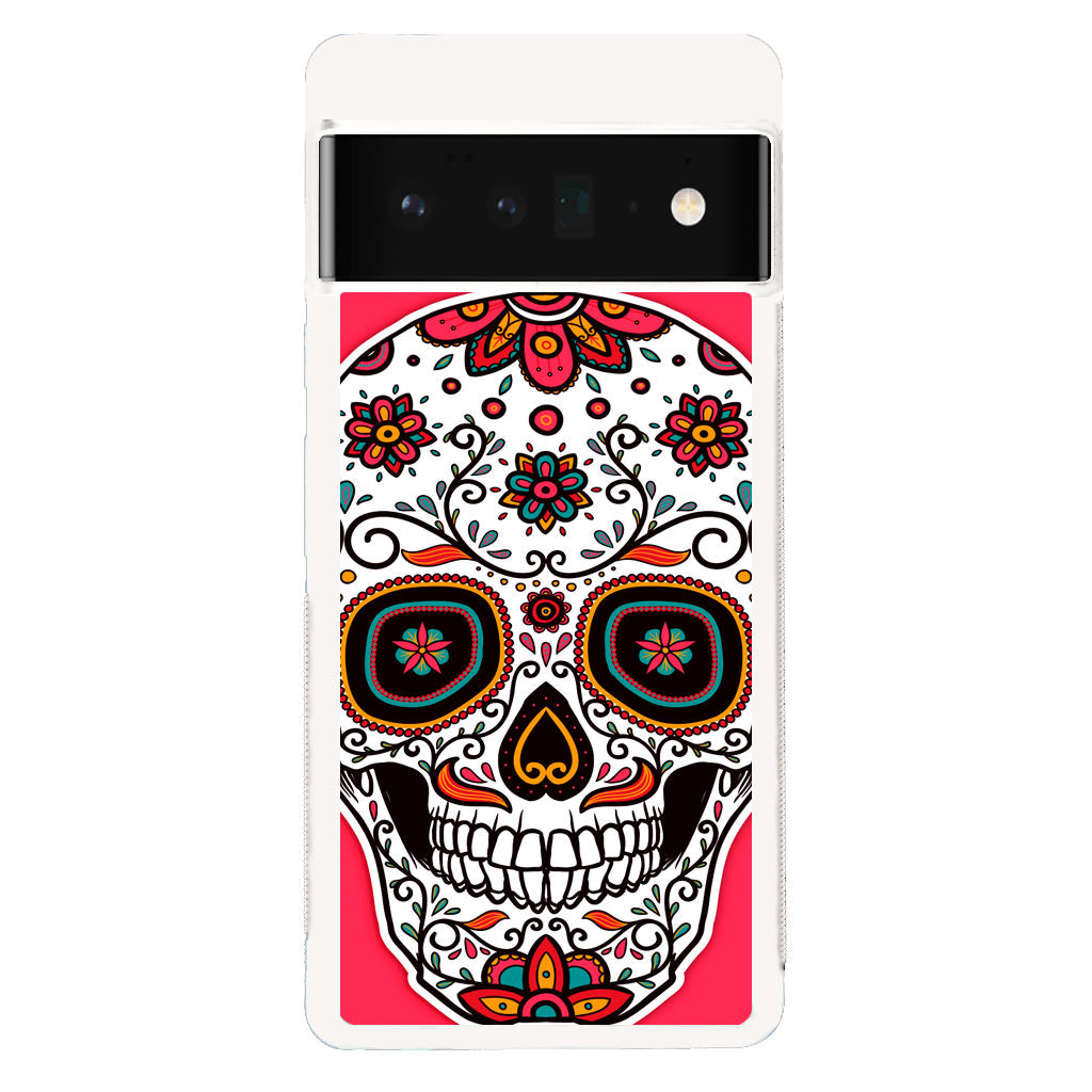 Pink Sugar Skull Google Pixel 6 Pro Case