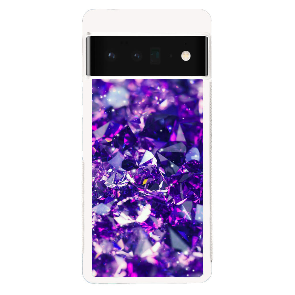 Purple Crystal Google Pixel 6 Pro Case