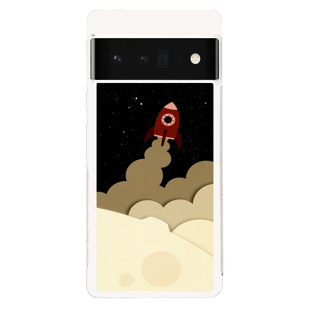 Rocket Ship Google Pixel 6 Pro Case