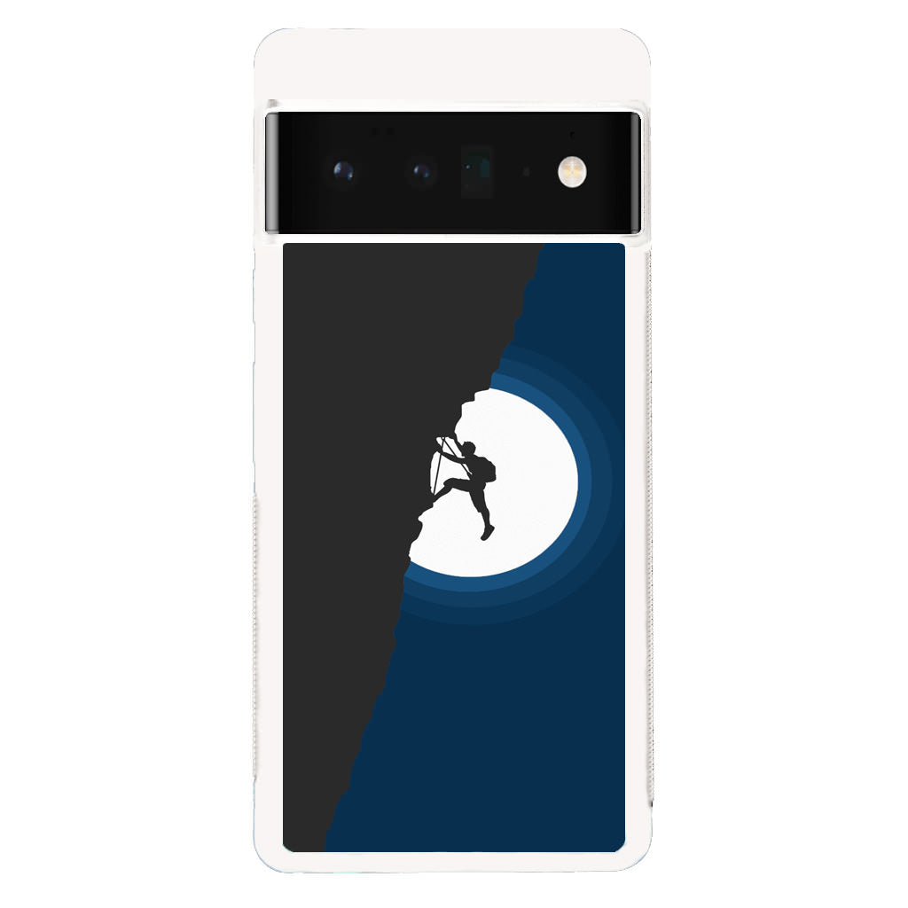 Silhouette of Climbers Google Pixel 6 Pro Case