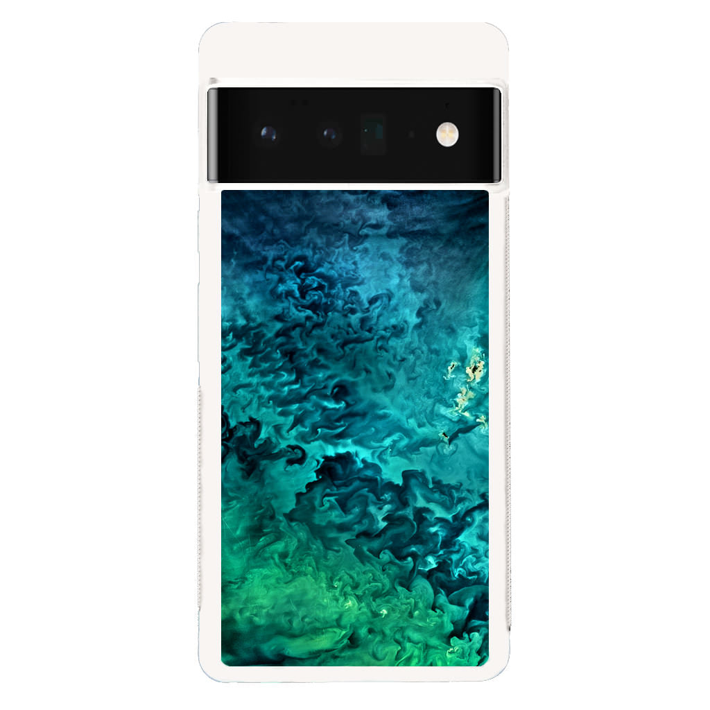 Swirls In The Yellow Sea Google Pixel 6 Pro Case