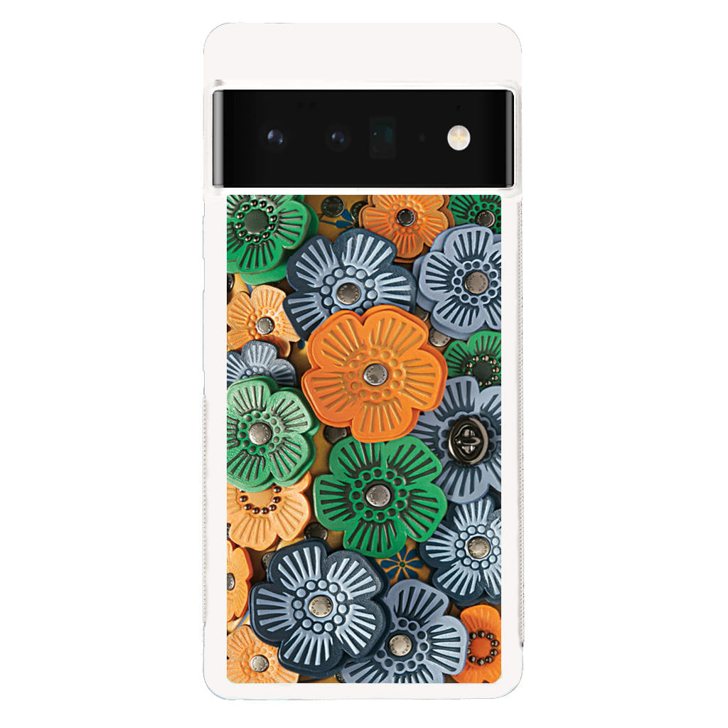 Tea Rose Applique Google Pixel 6 Pro Case