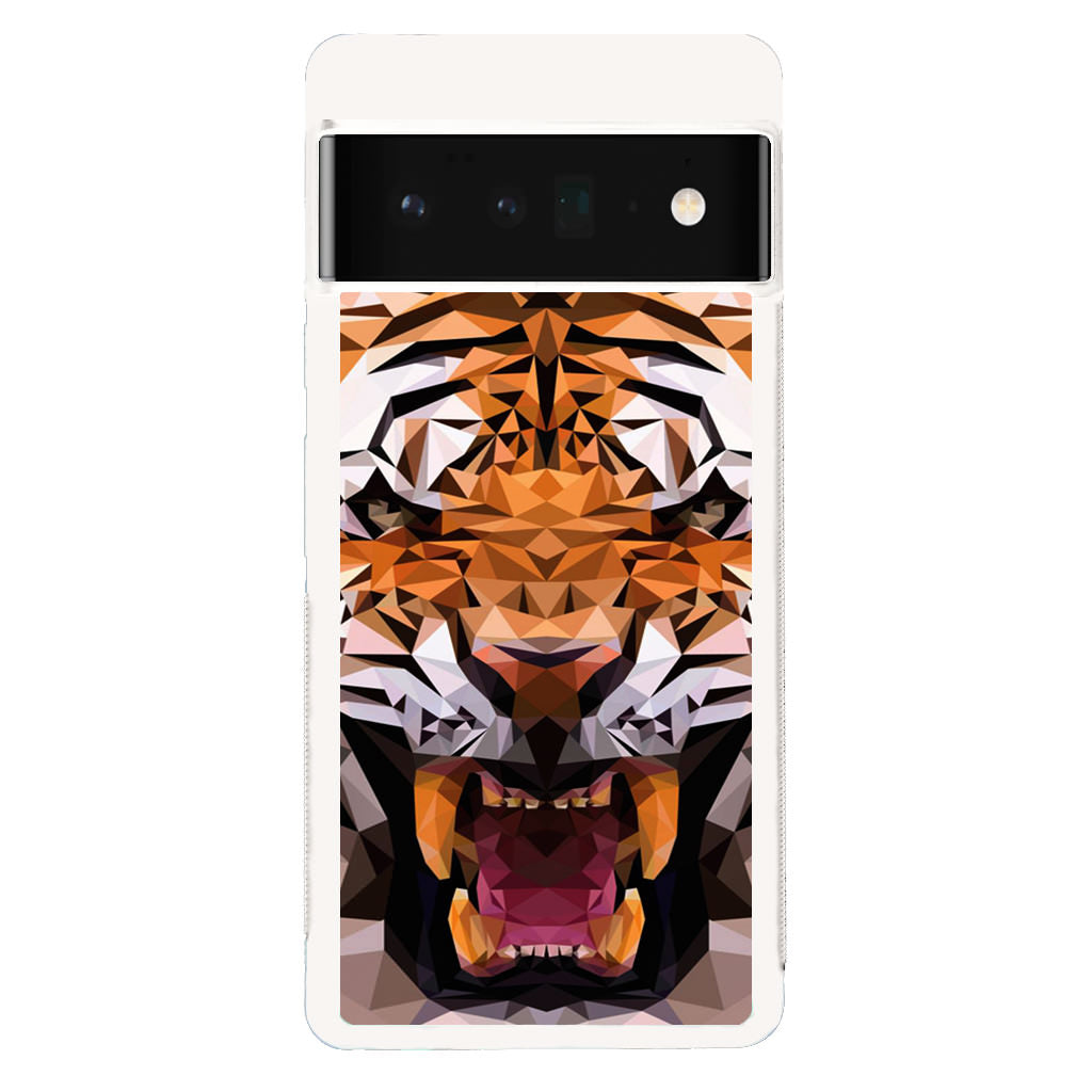 Tiger Polygon Google Pixel 6 Pro Case