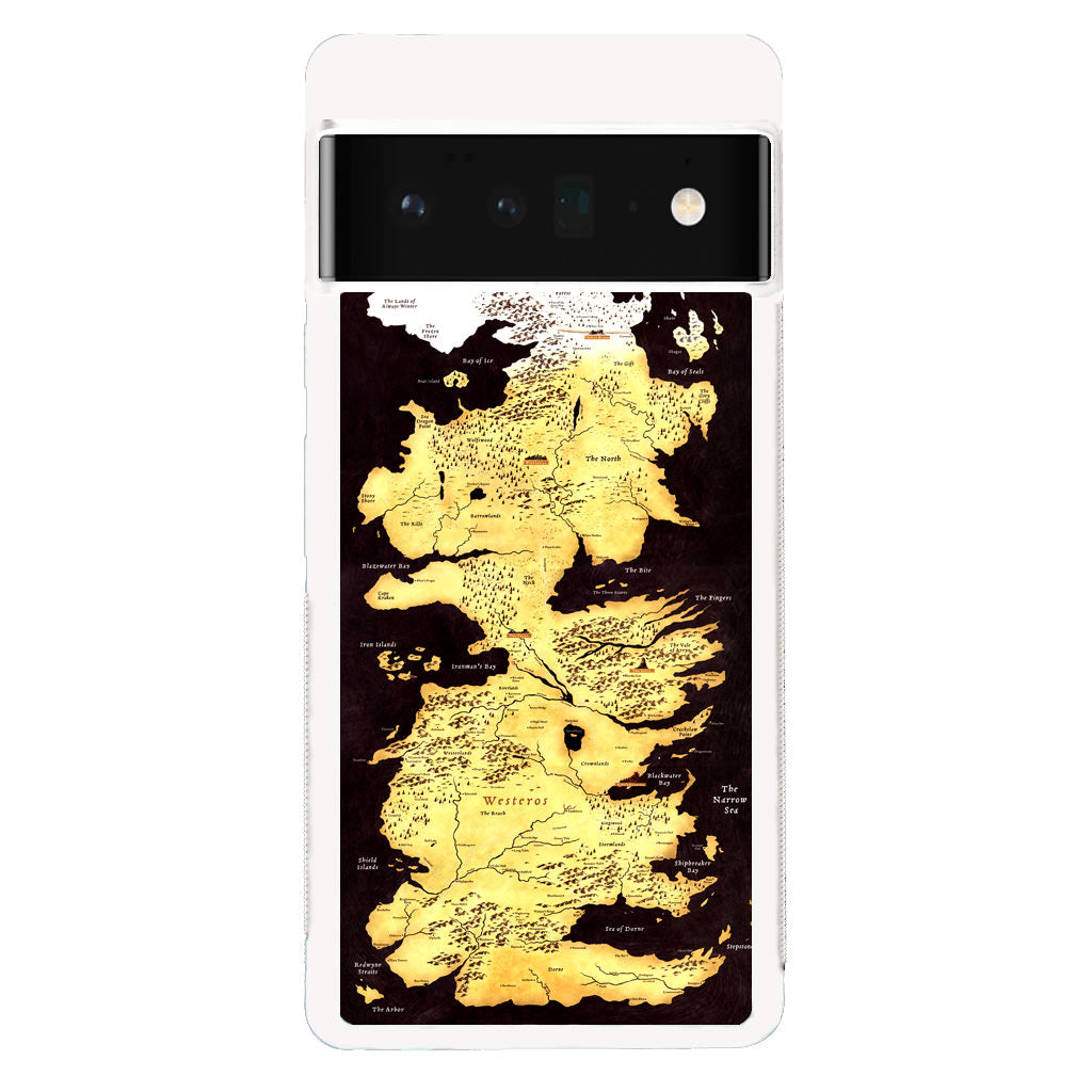 Westeros Map Google Pixel 6 Pro Case