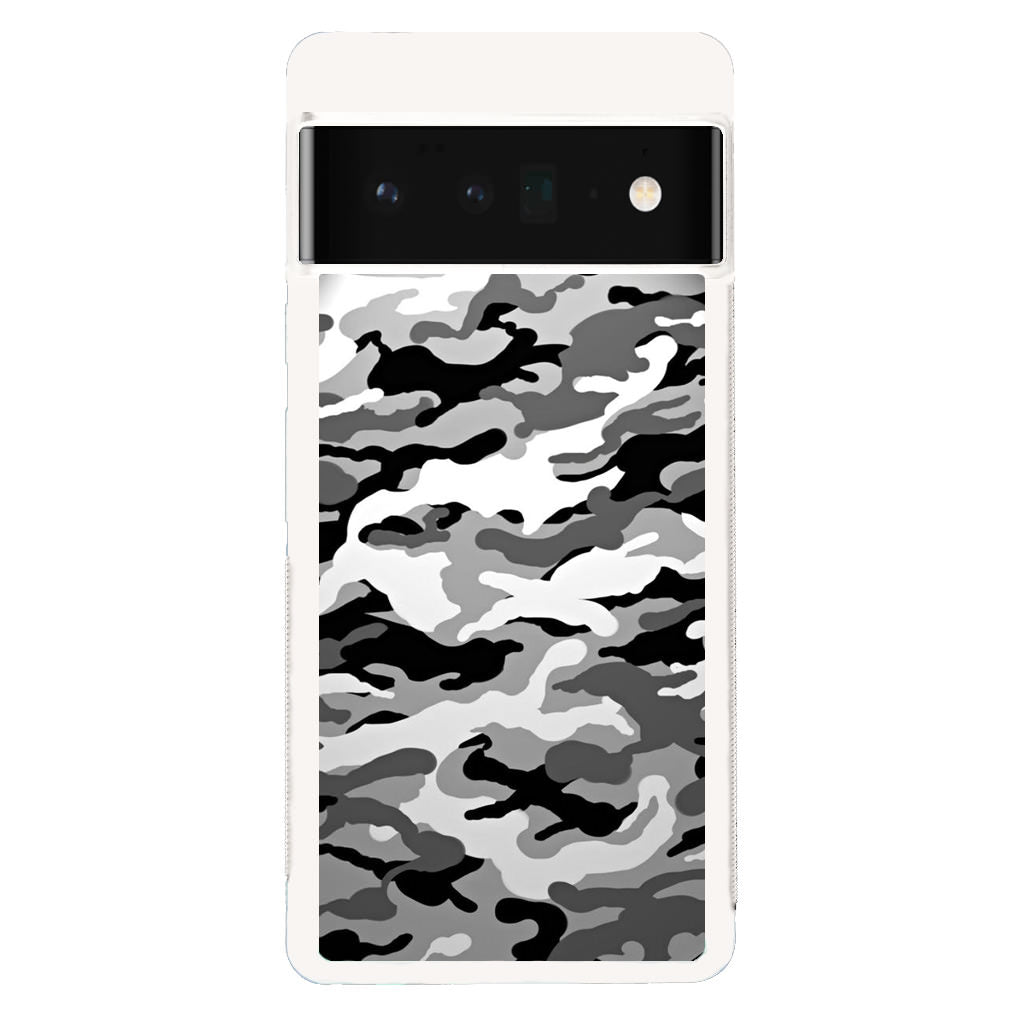 Winter Army Camo Google Pixel 6 Pro Case