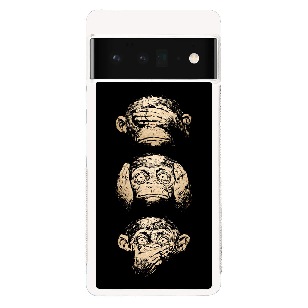 3 Wise Monkey Google Pixel 6 Pro Case