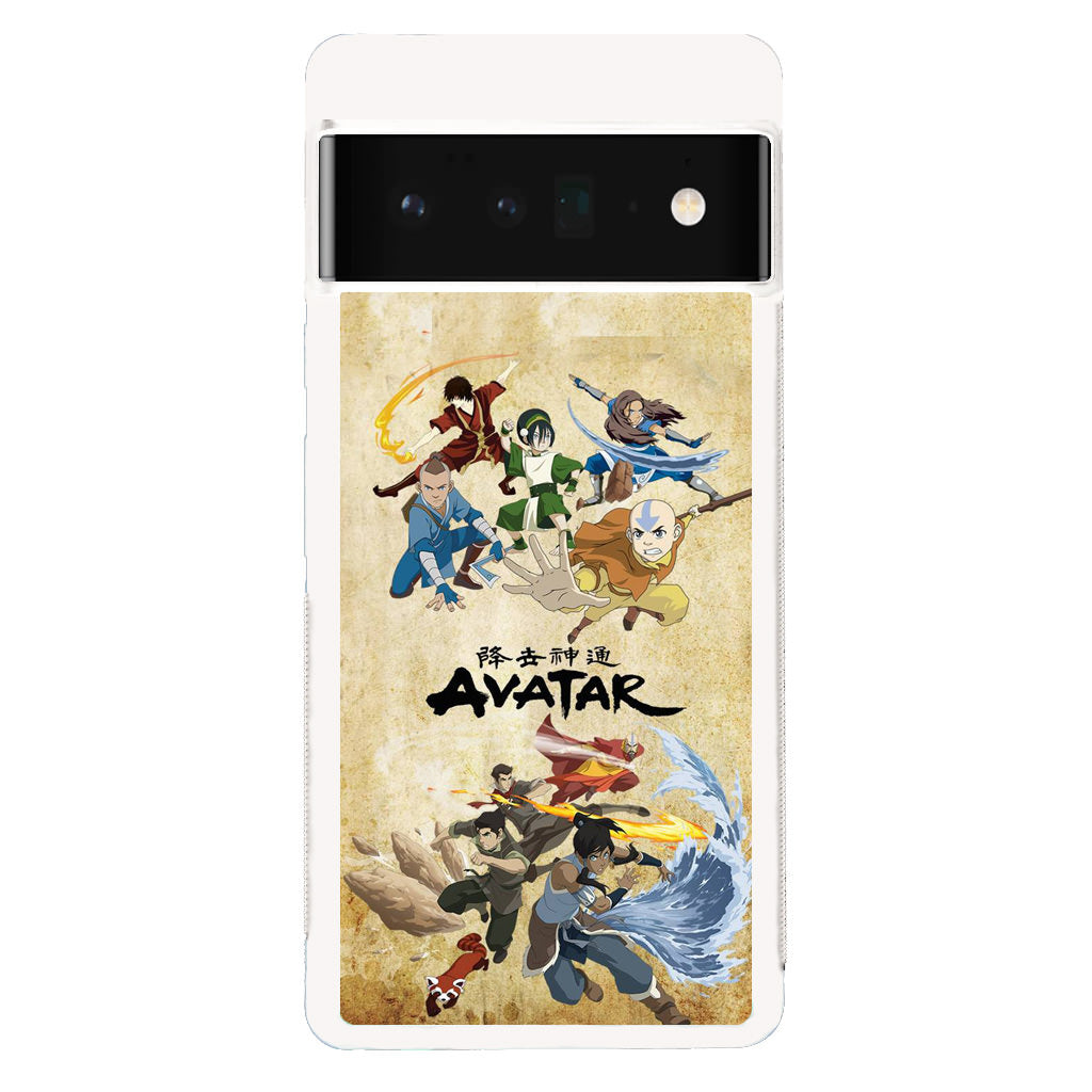 Avatar The Last Airbender & The Legend Of Korra Google Pixel 6 Pro Case