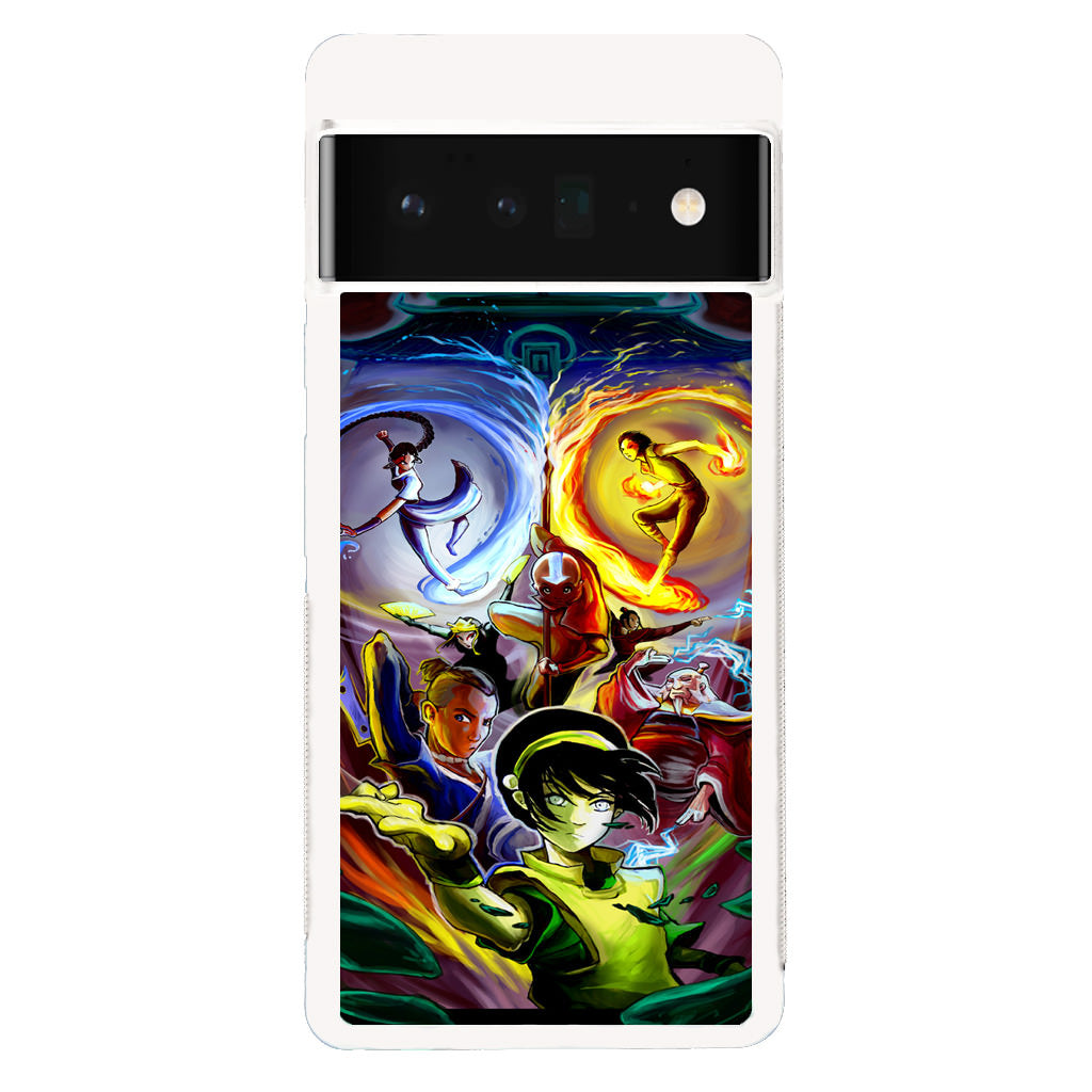 Avatar The Last Airbender Characters Google Pixel 6 Pro Case