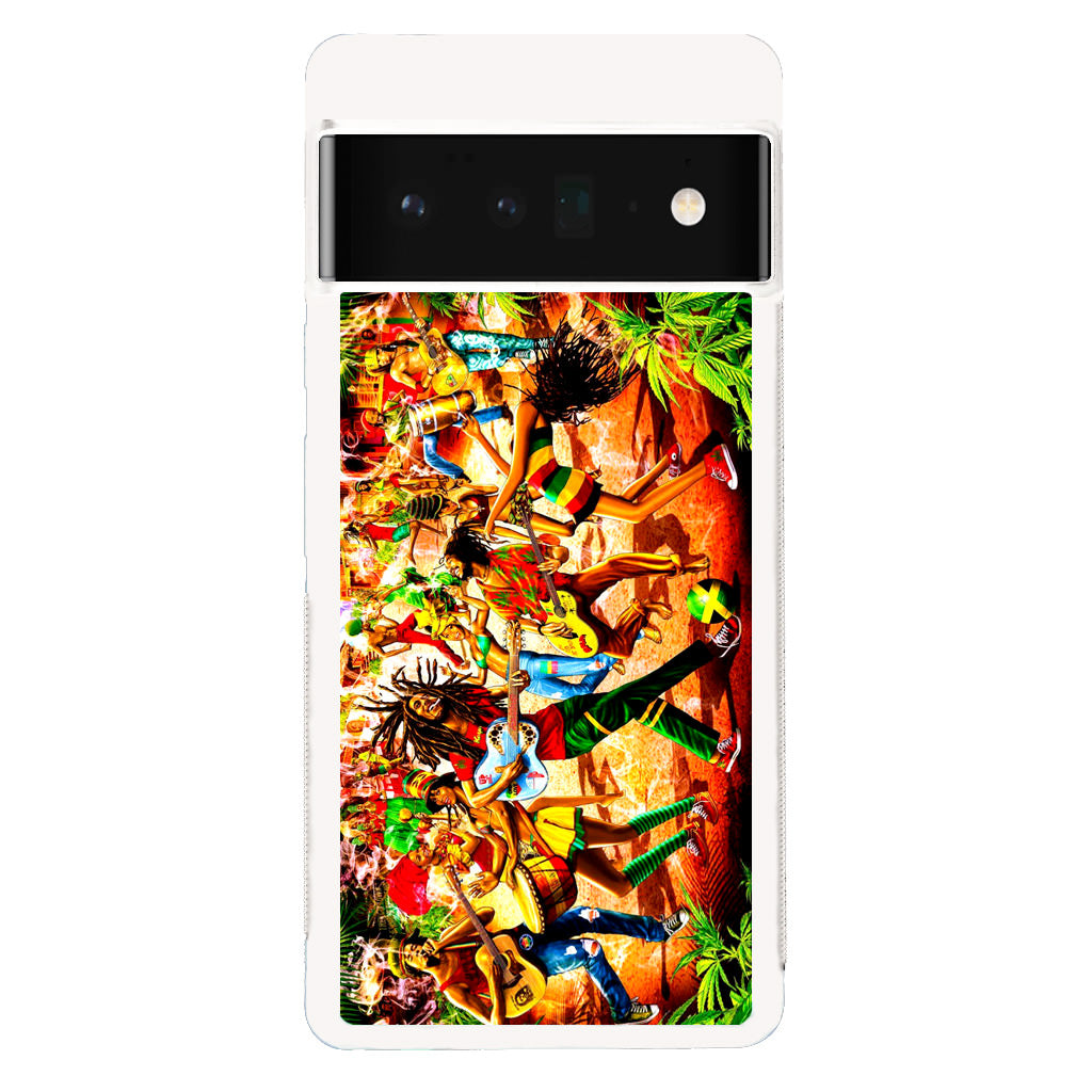 Bob Marley Reggae Google Pixel 6 Pro Case