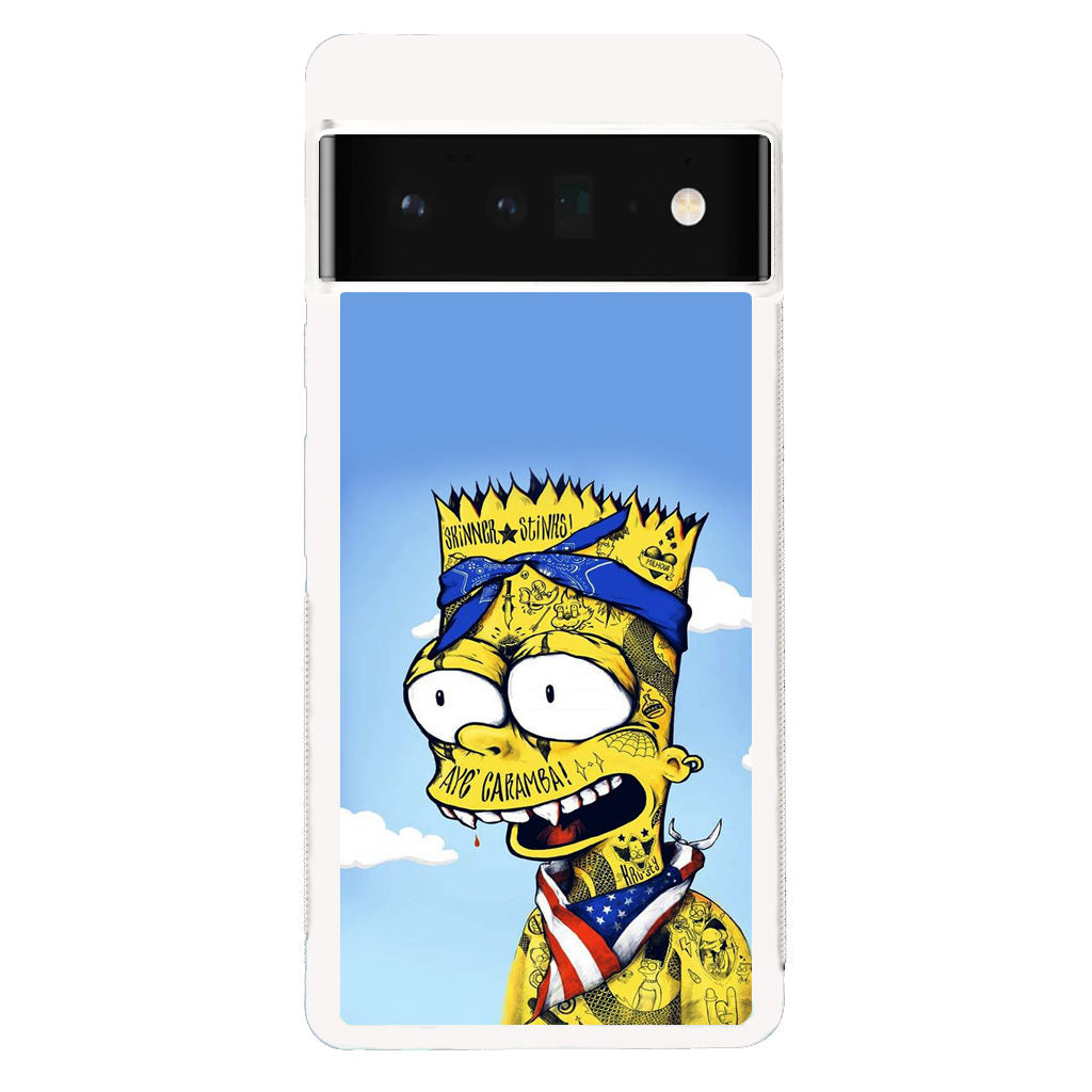 Bootleg Bart Google Pixel 6 Pro Case