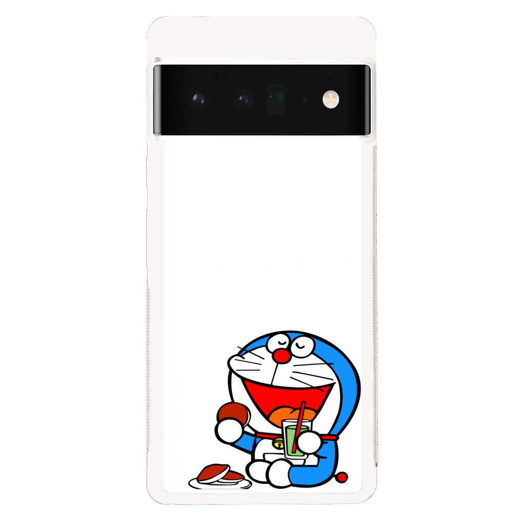 Doraemon Minimalism Google Pixel 6 Pro Case