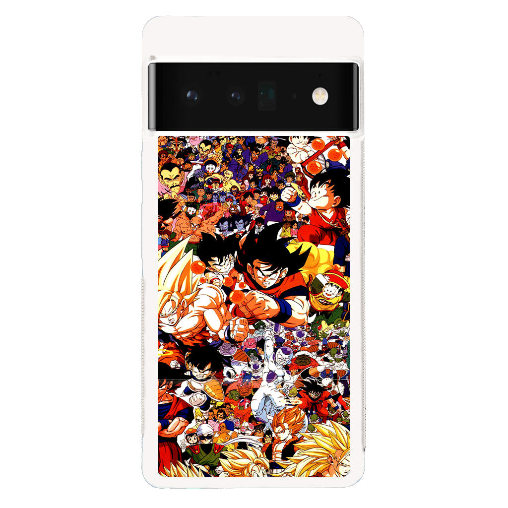 Dragon Ball All Characters Google Pixel 6 Pro Case