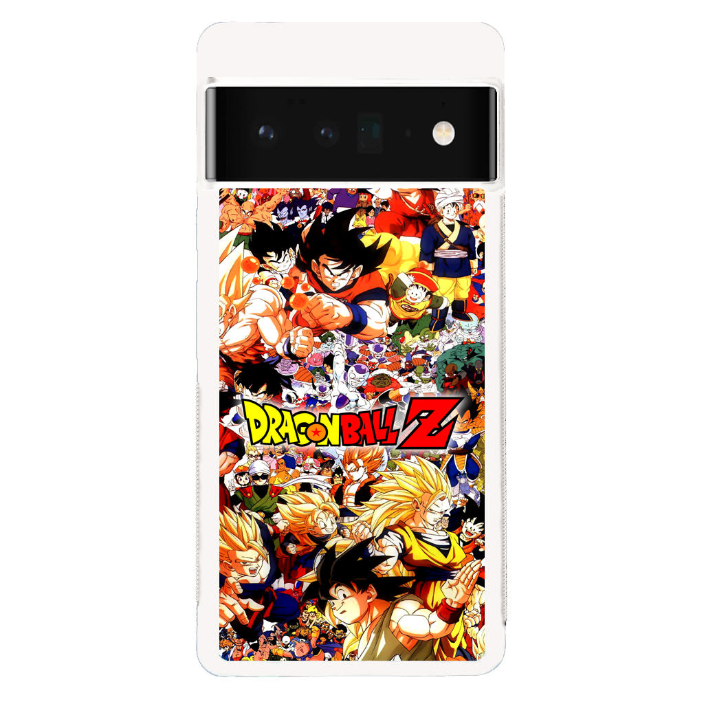 Dragon Ball Z All Characters Google Pixel 6 Pro Case