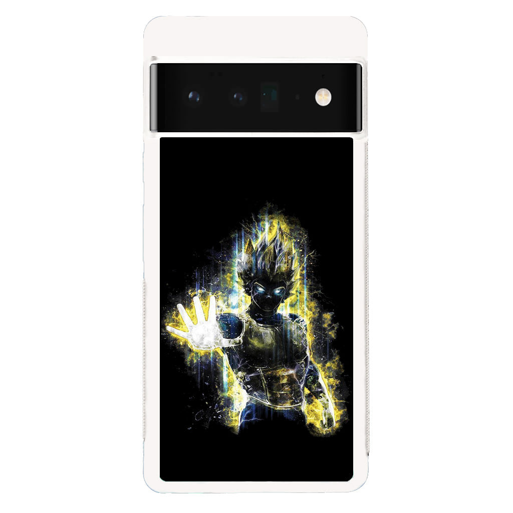 Dragon Ball Z Vegeta Bad Saiyan Prince Google Pixel 6 Pro Case