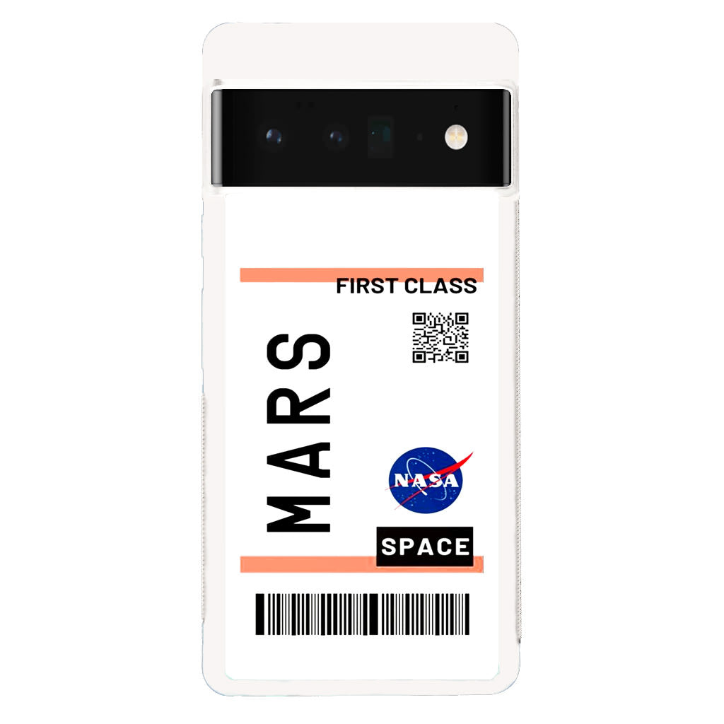 First Class Ticket To Mars Google Pixel 6 Pro Case