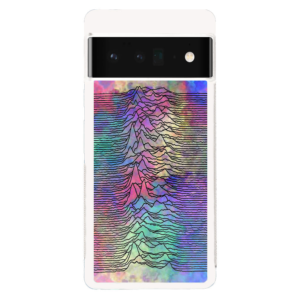 Joy Division Unknown Pleasures Colorful Google Pixel 6 Pro Case