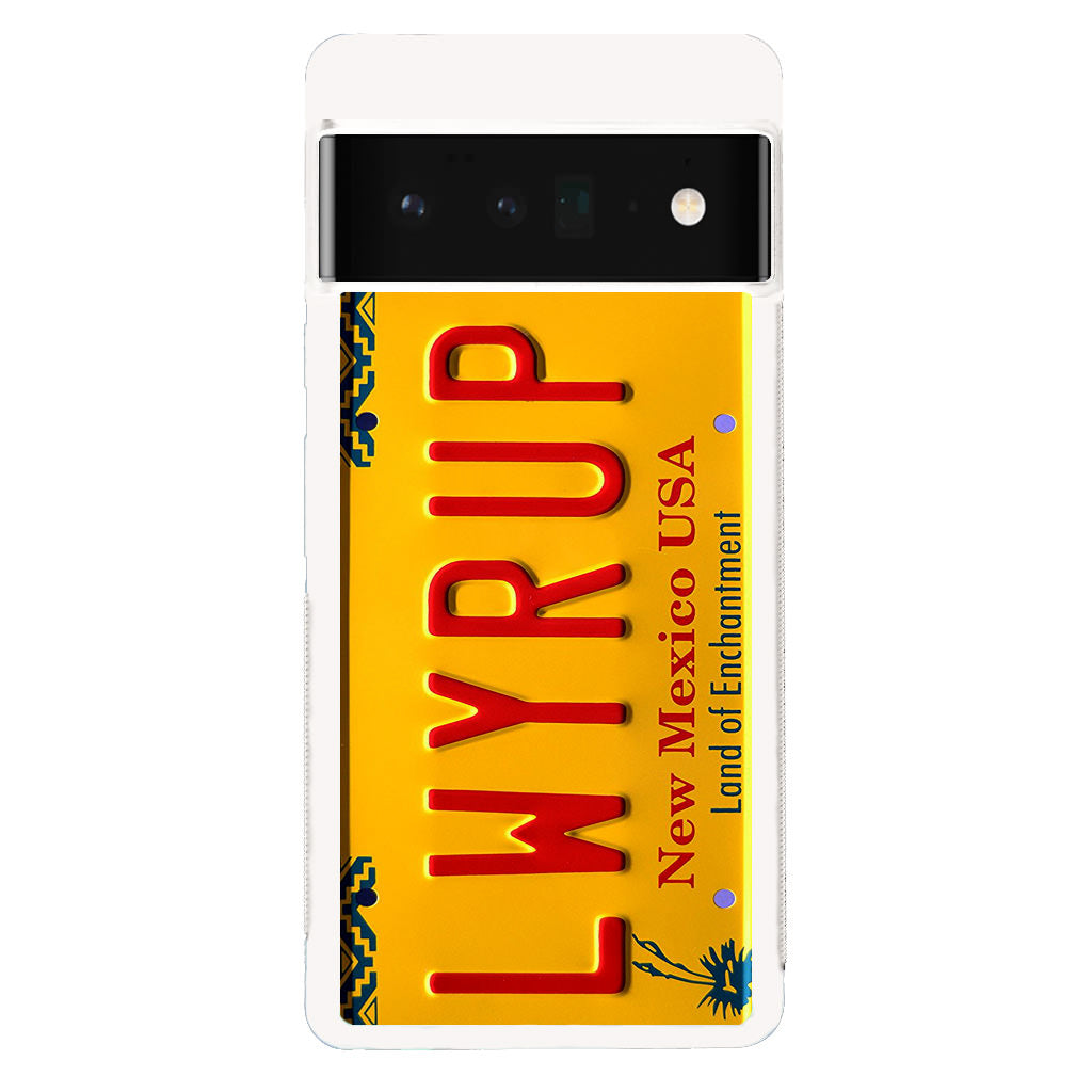 LWYRUP License Plate Google Pixel 6 Pro Case