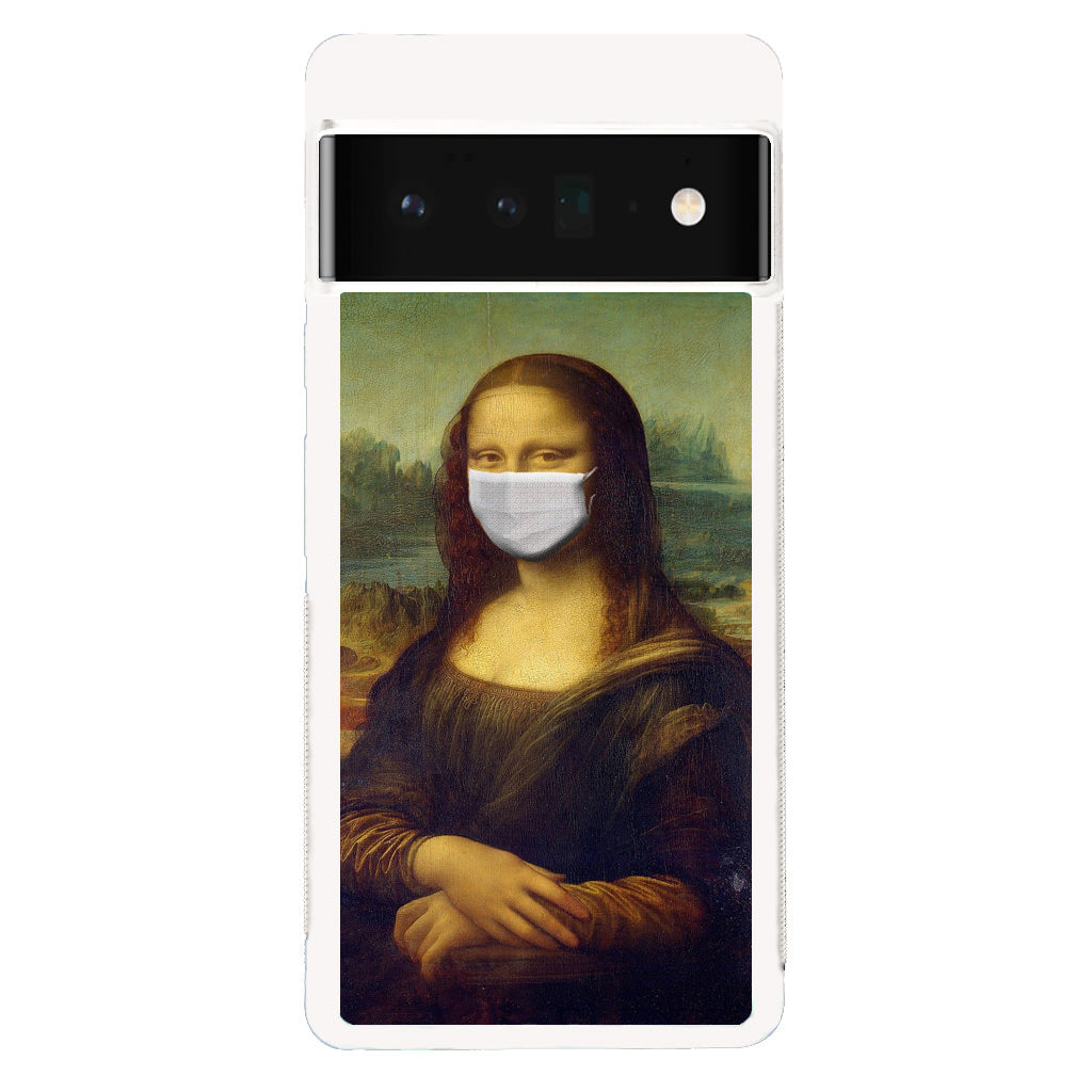 Monalisa In Pandemic Google Pixel 6 Pro Case