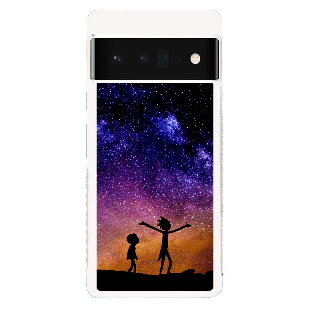 Morty Space Nebula Google Pixel 6 Pro Case