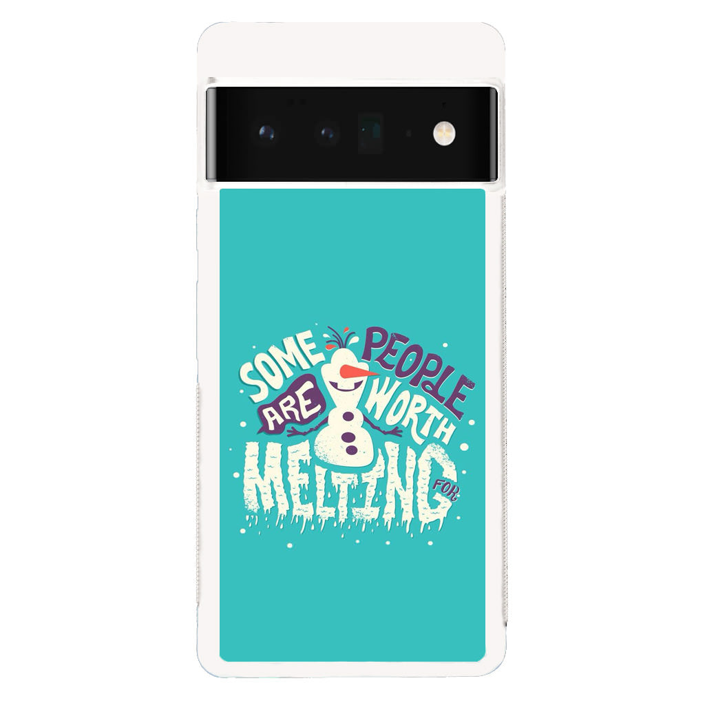 Olaf Frozen Is Melting Google Pixel 6 Pro Case