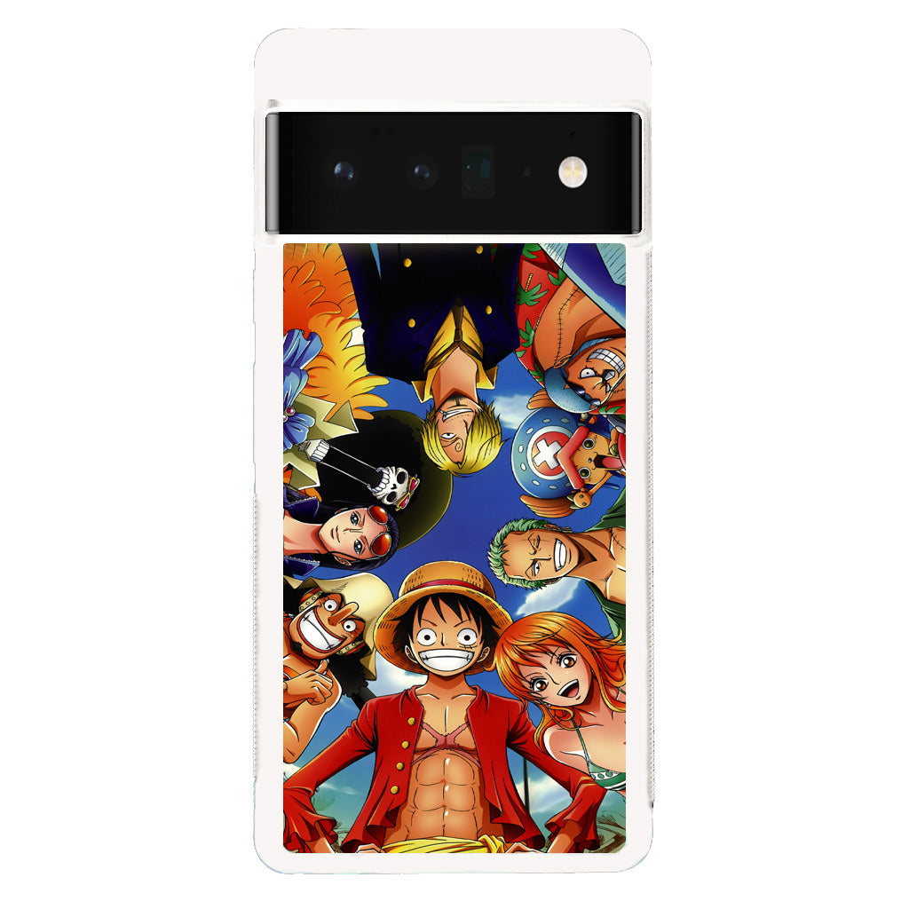 One Piece Luffy Crew Google Pixel 6 Pro Case