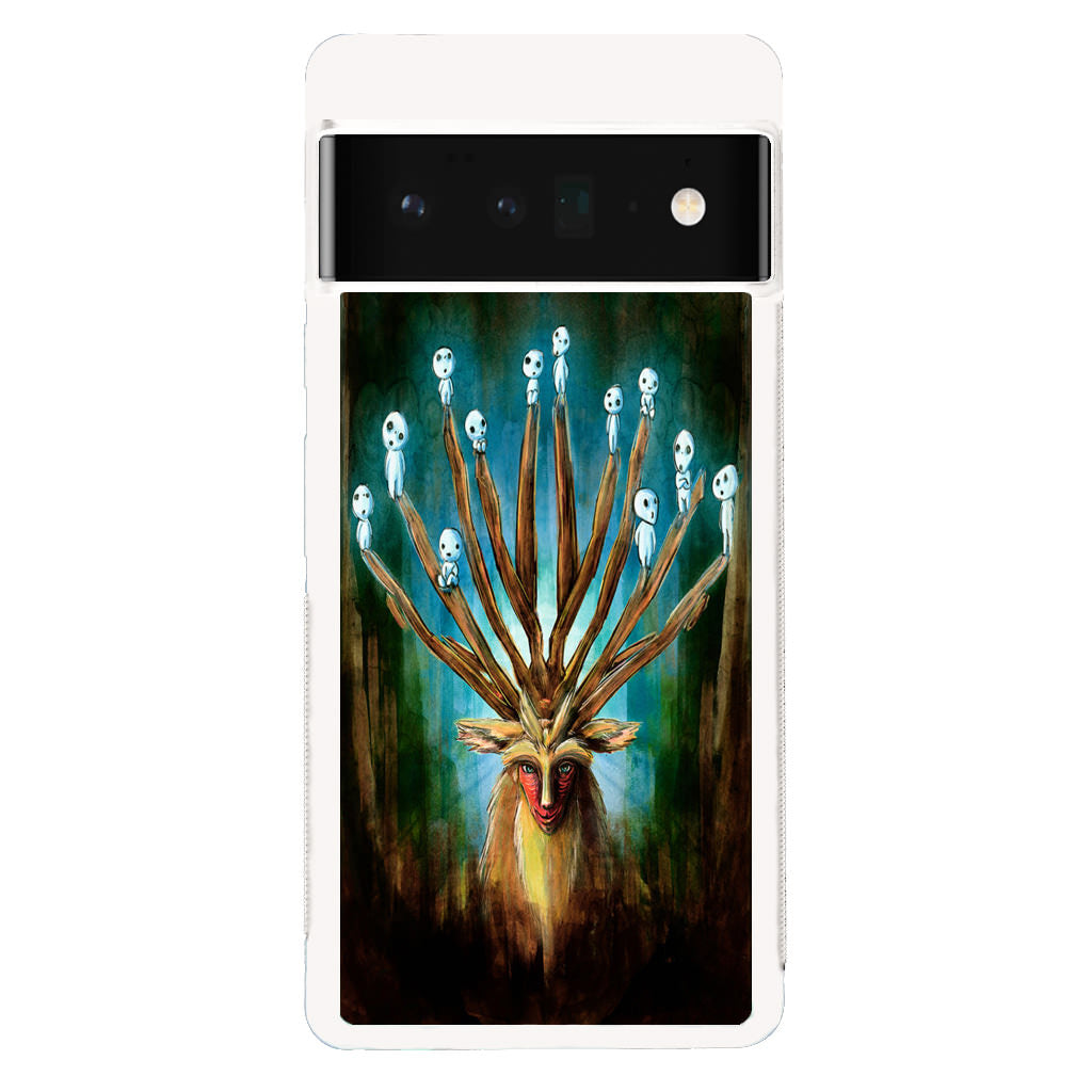 Princess Mononoke Forest Spirit Google Pixel 6 Pro Case