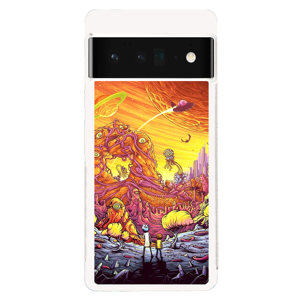 Rick And Morty Alien Planet Google Pixel 6 Pro Case