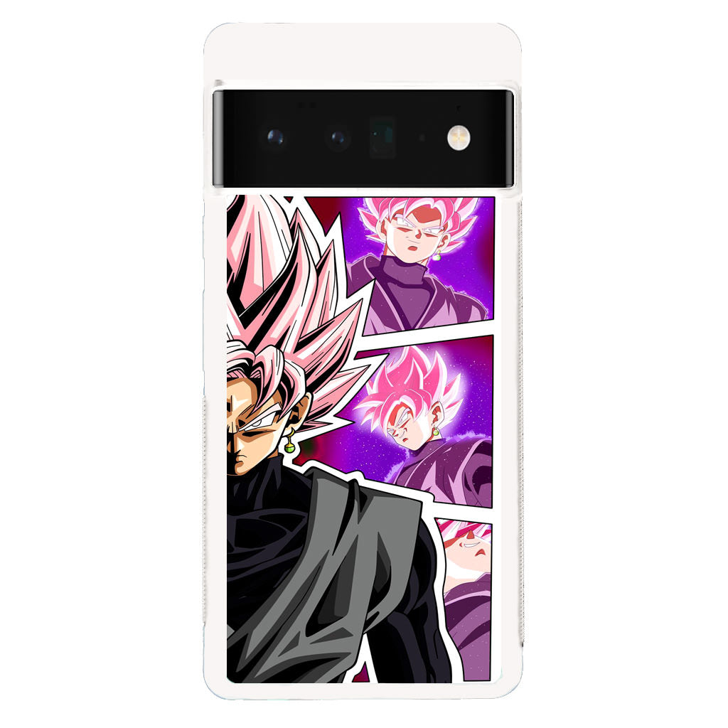 Super Goku Black Rose Collage Google Pixel 6 Pro Case