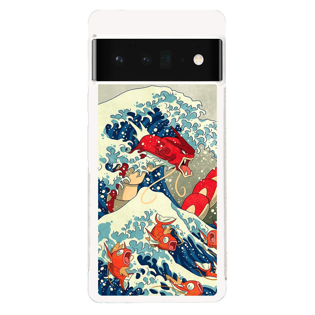 The Great Wave Of Gyarados Google Pixel 6 Pro Case