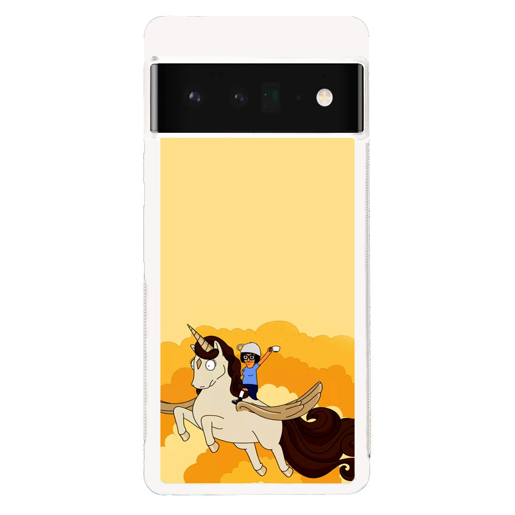 Tina Belcher And Unicorn Google Pixel 6 Pro Case