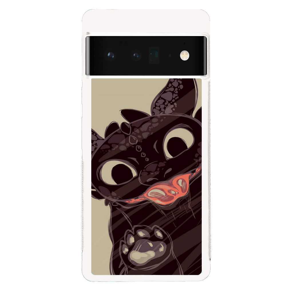 Toothless Dragon Art Google Pixel 6 Pro Case