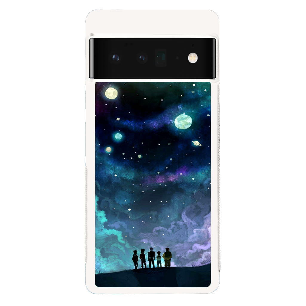 Voltron In Space Nebula Google Pixel 6 Pro Case