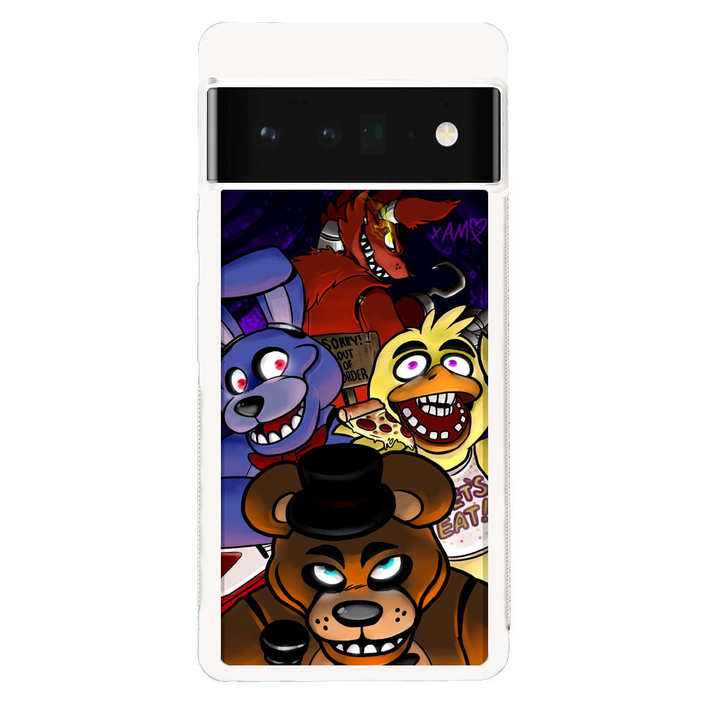 Five Nights at Freddy's Characters Google Pixel 6 Pro Case