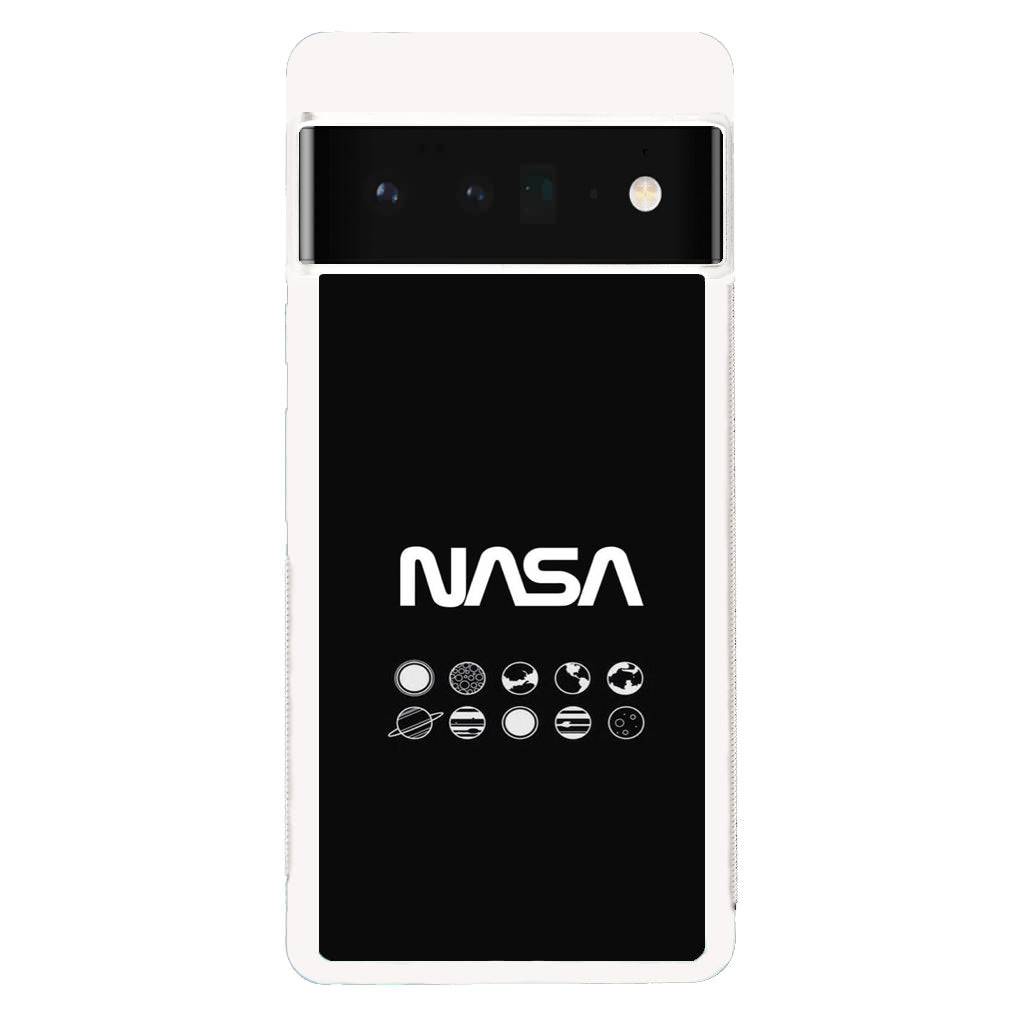 NASA Minimalist Google Pixel 6 Pro Case